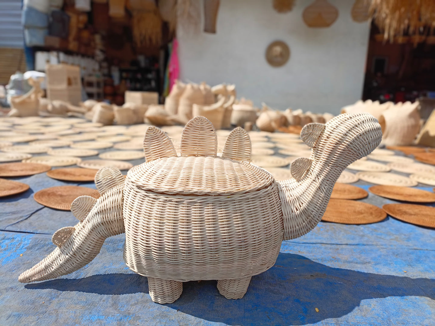 Dinosaurus was/ speelgoed opberg mand. Balistuff kids