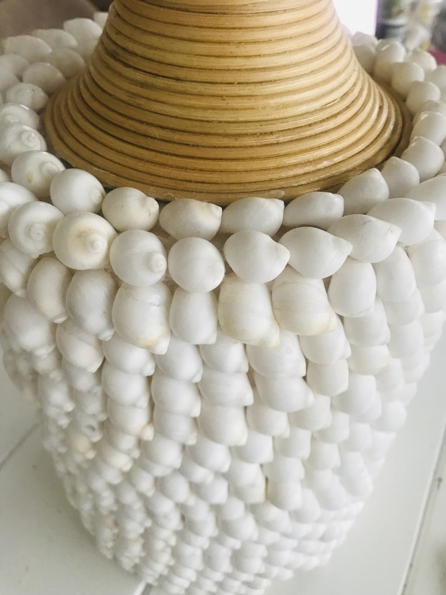 Schelpen hanglamp