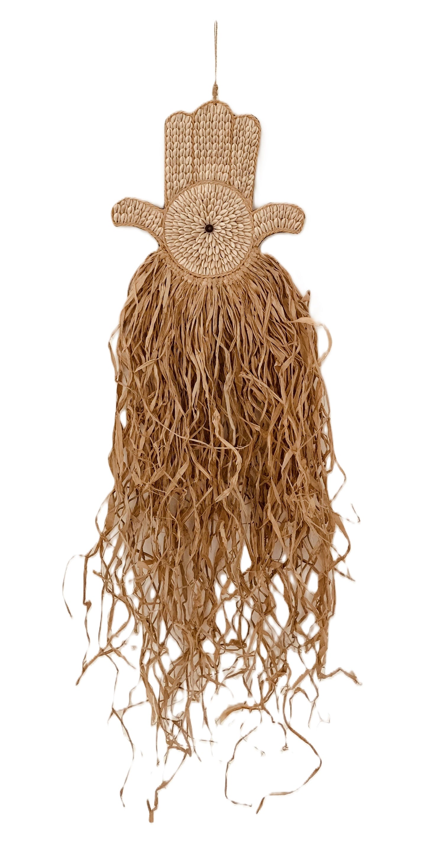 Raffia hamsa hand