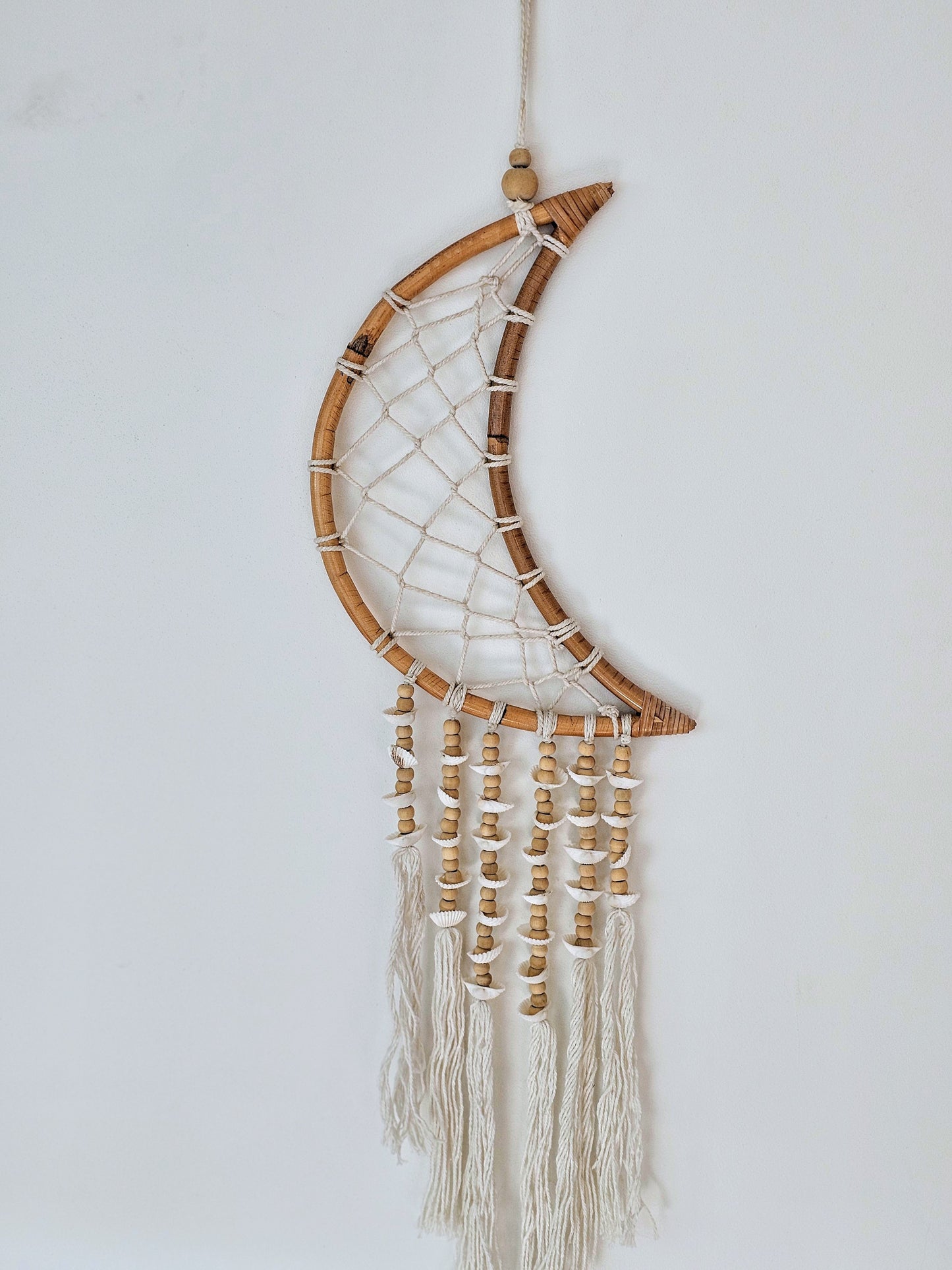 Wanddeco kids Maan macrame. Balistuffkids