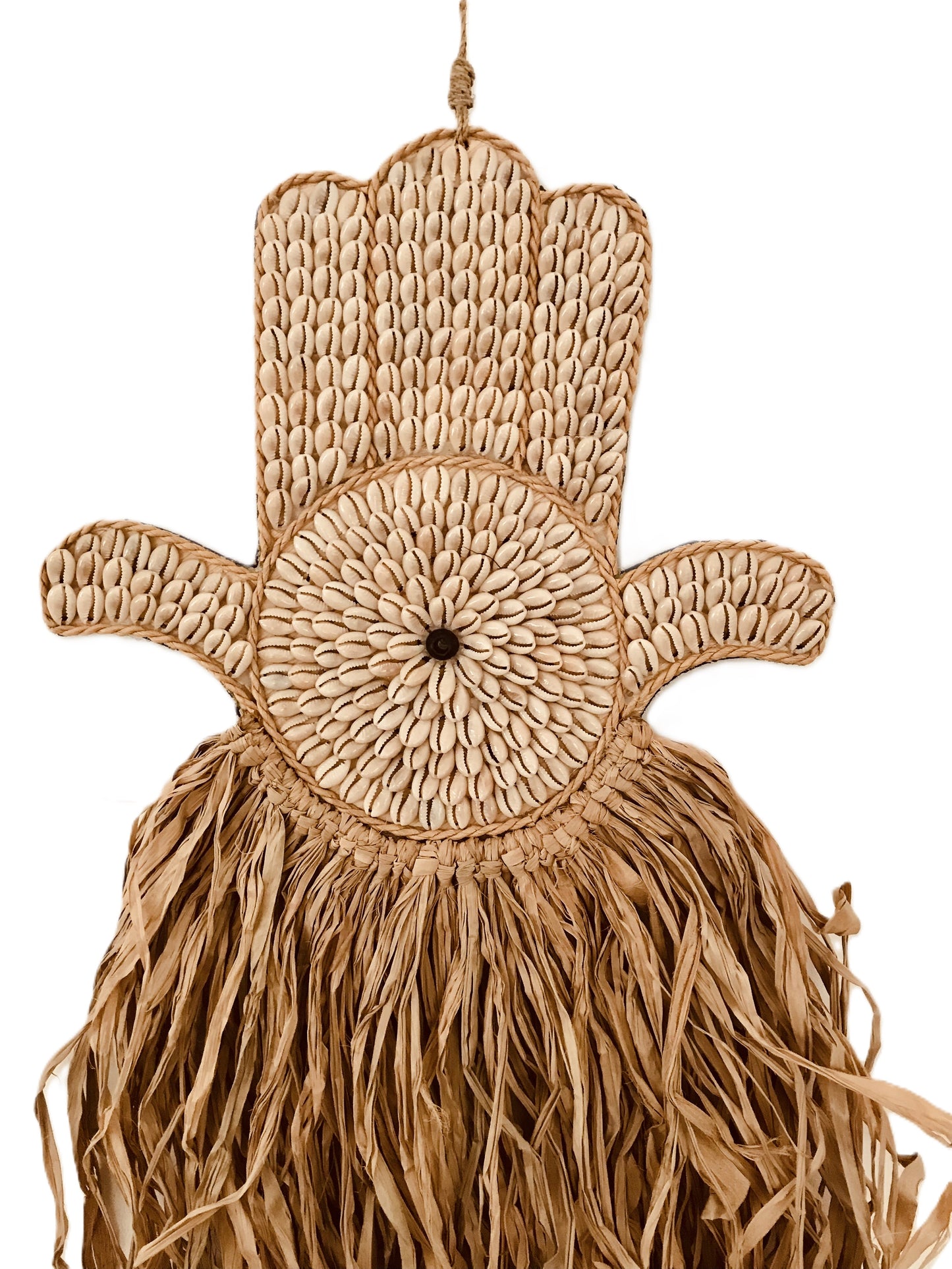 Raffia hamsa hand