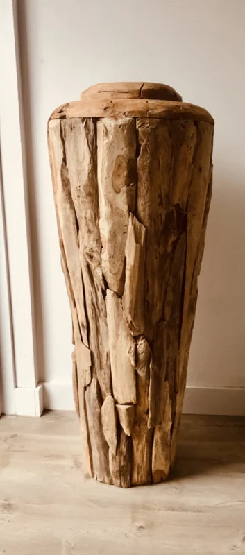 Drijfhouten vaas Bisa 125 cm
