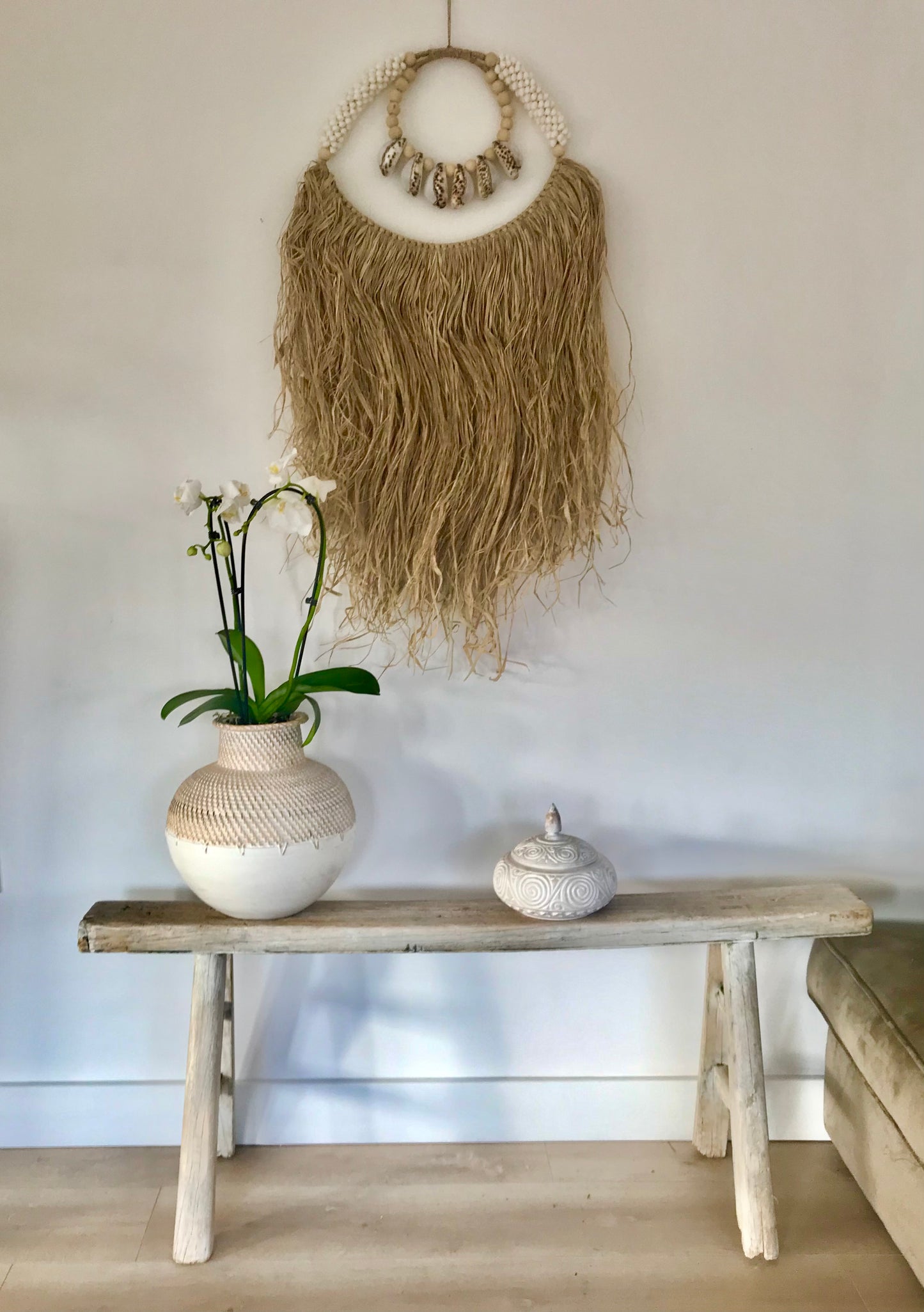 Schelpen wandhanger Nona