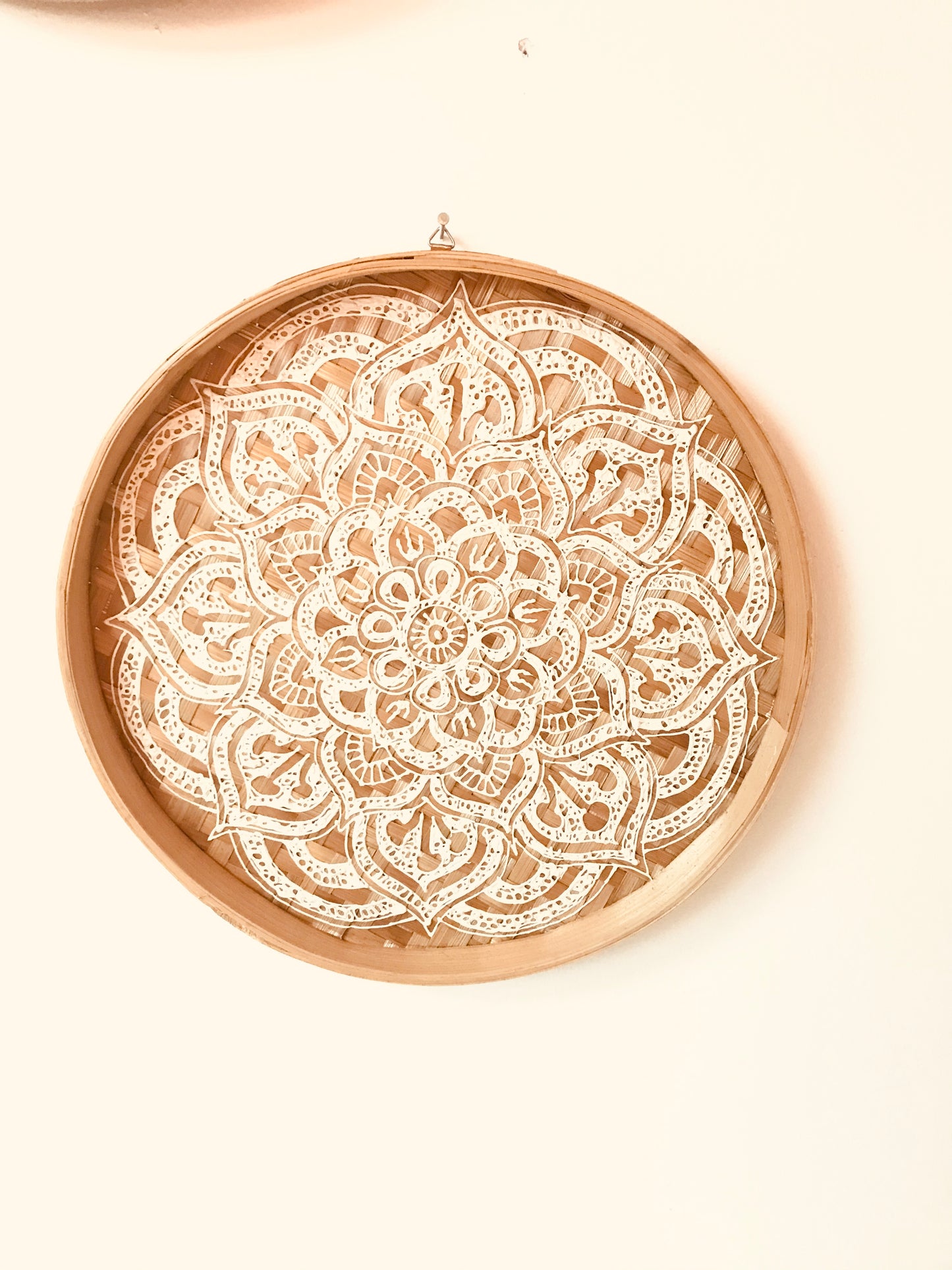 Bamboe wandschaal Mandala