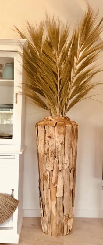 Drijfhouten vaas Bisa 125 cm