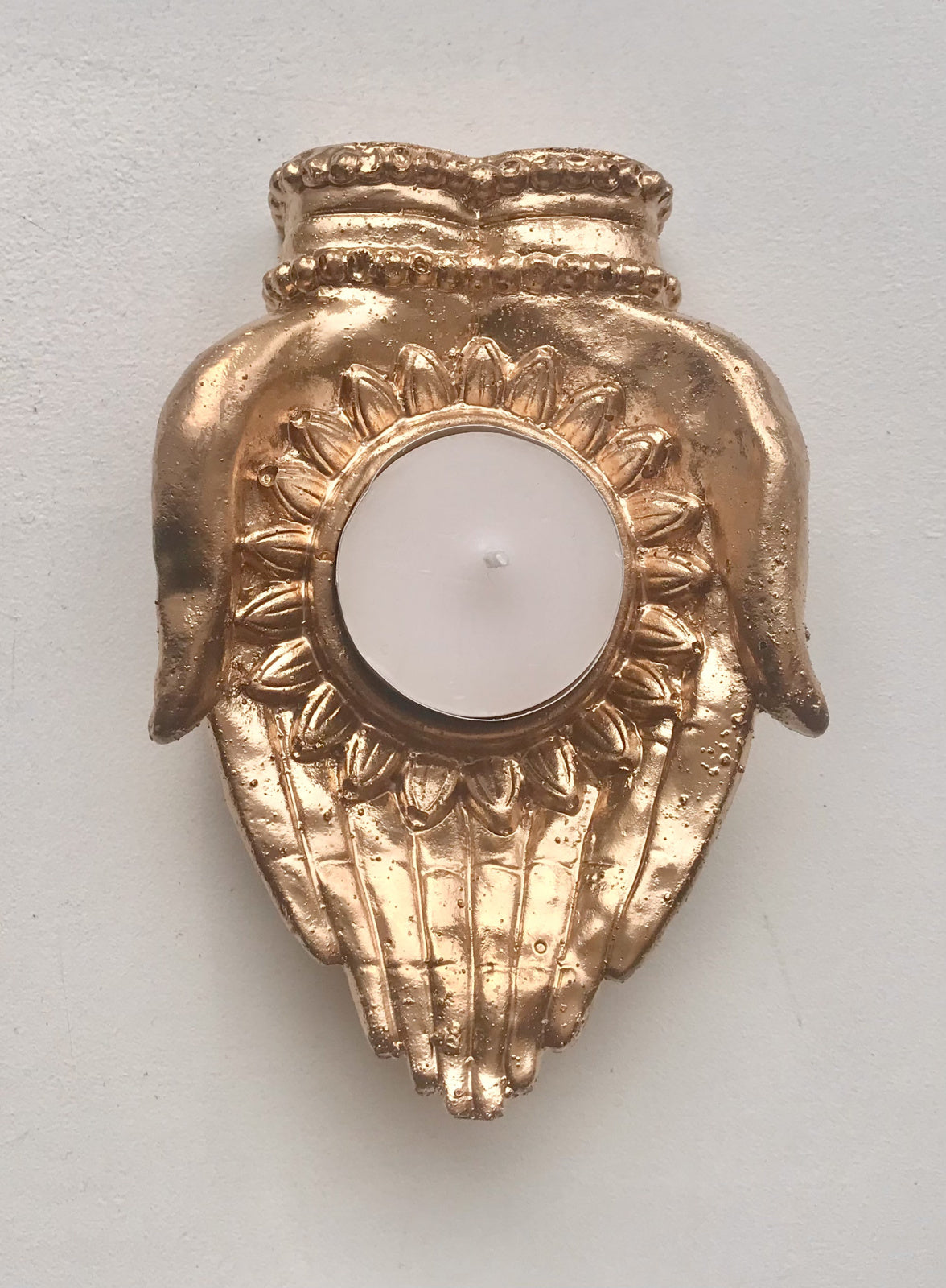 Hamsa hand waxinelicht houder
