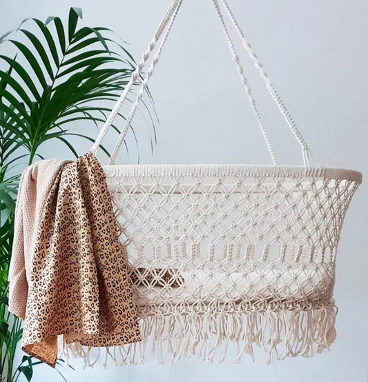 Macramé wieg